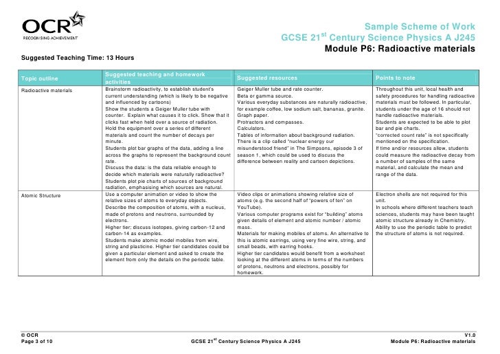 risk assessment for chemistry coursework